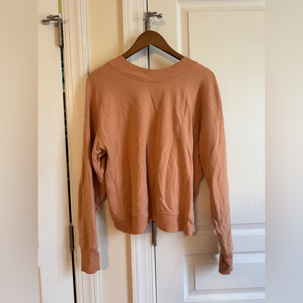 Offline open back sweatshirt
